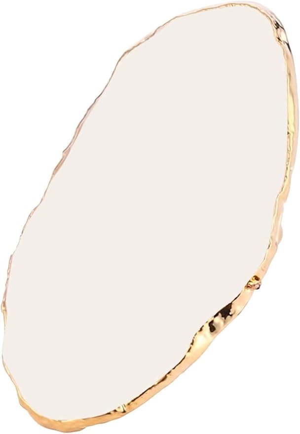 Yellow Resin Nail Art Palette Nail Mixing Palette Polish Holder Drawing Color Palette Nail Art Painting Palette Manicure Tool, Makeup Palettes,Attractive Processed