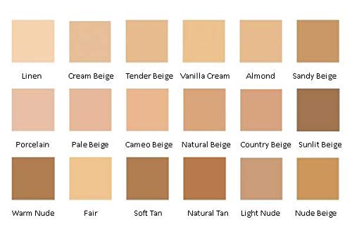 Jolie Liquid Powder Mineral Foundation, Super Silky Hydrating Oil-Free Makeup, SPF 15 Mineral Sunscreen & Primer - Vitamins A, C & E Antioxidants, For All Skin Types (Porcelain)