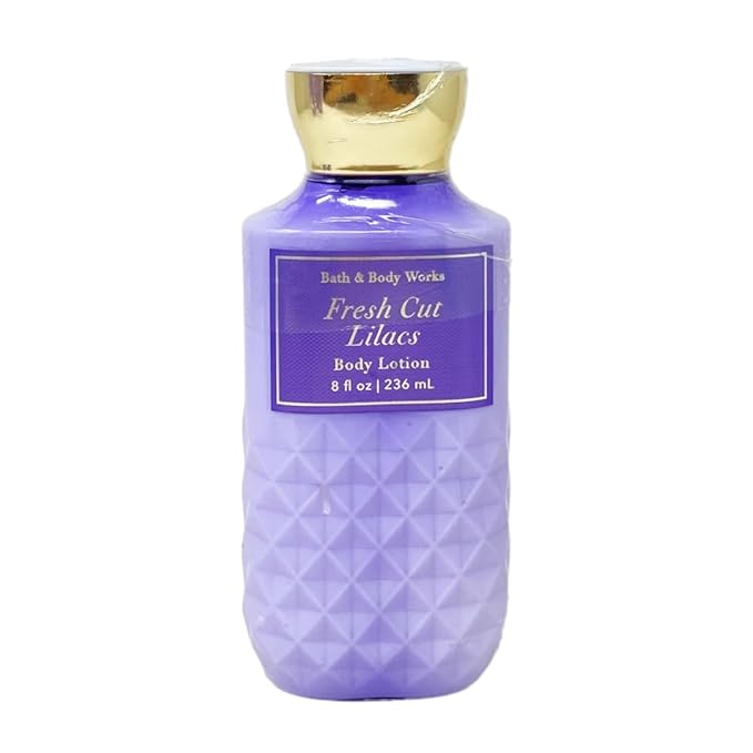 Bath & Body Works Fresh Cut Lilacs 3 Piece Bundle - Body Cream - Shower Gel - Body Lotion - Full Size
