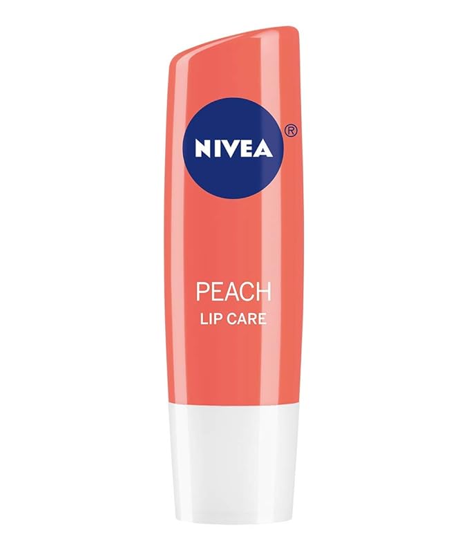 Nivea Peach Lip Care 0.17 oz / 4.8 g (Pack of 1)