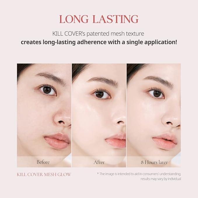 CLIO Kill Cover Mesh Glow Cushion (Mini, 5g, 3 LINEN)