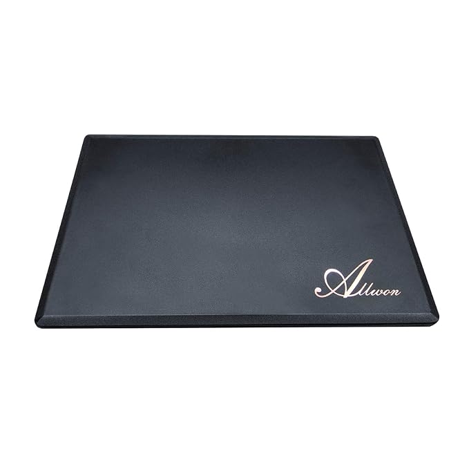 Large Empty Magnetic Plastic Eyeshadow Makeup Palette with 15Pcs Adhesive Empty Palette Metal Stickers for Eyeshadow Lipstick Blush Powder