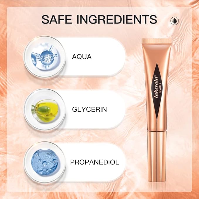 Go Ho Liquid Blush Beauty Wand,Soft Cream Blush Makeup,Liquid Face Blush Stick Contouring with Cushion Applicator,Easy to Blend & Long Lasting & Smooth Natural Dewy Finish,02 Happy Rose Blush