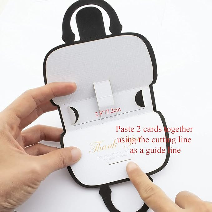 Summer-Ray 25 Sets Luxury Lip Balm Holder for Wedding Party Favors Thank You for Celebrating with Us on Our Special Day (For Wedding)