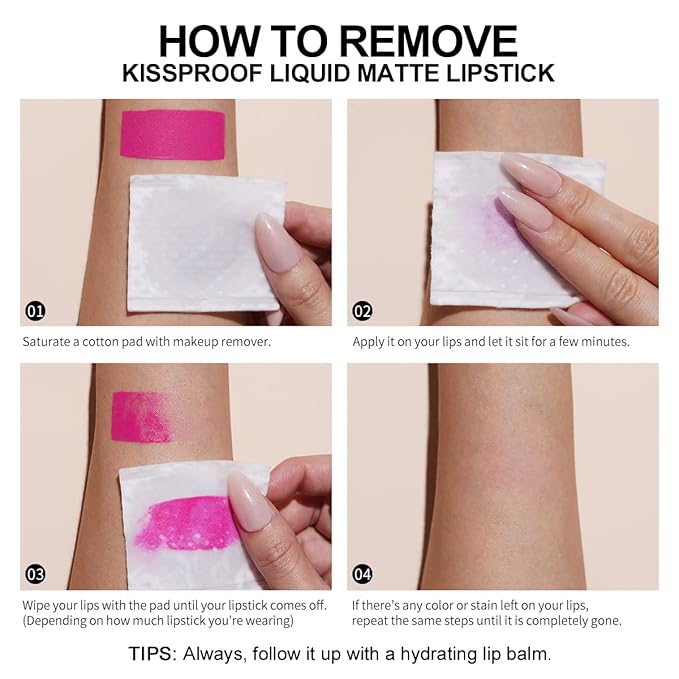 Oulac Matte Pink Lipstick for Women, Long Lasting Liquid Lip Stick High Impact Lip Gloss Full Coverage Lip Makeup with Vitamin E Waterproof Formula,Vegan M32