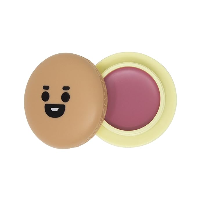 The Crème Shop | BT21 Baby - SHOOKY Macaron Lip Balm - Brown Sugar Milk Tea (Mauve Tinted)