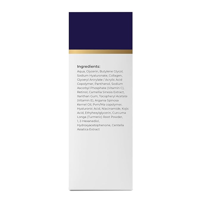 VALITIC Vitamin C Serum - Anti Aging and Dark Spot Remover for Face, Skin Care with Hyaluronic Acid, Collagen, Kojic Acid, Turmeric Oil - Brightening Face Serum 1 fl oz