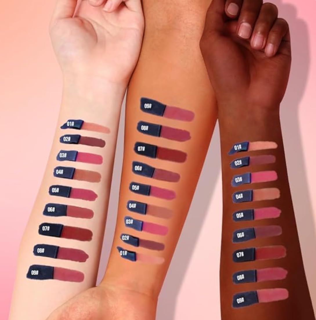 Lip Stain - Wipe-Off &Peel Off Lip Color | Waterproof, Long Lasting, Transfer-Resistant, Smudge-Proof Lip Tint | Easy Wipe Finish, High Pigment | All-Day Vibrant Kiss-Proof Lip Stain, Muted Terracotta