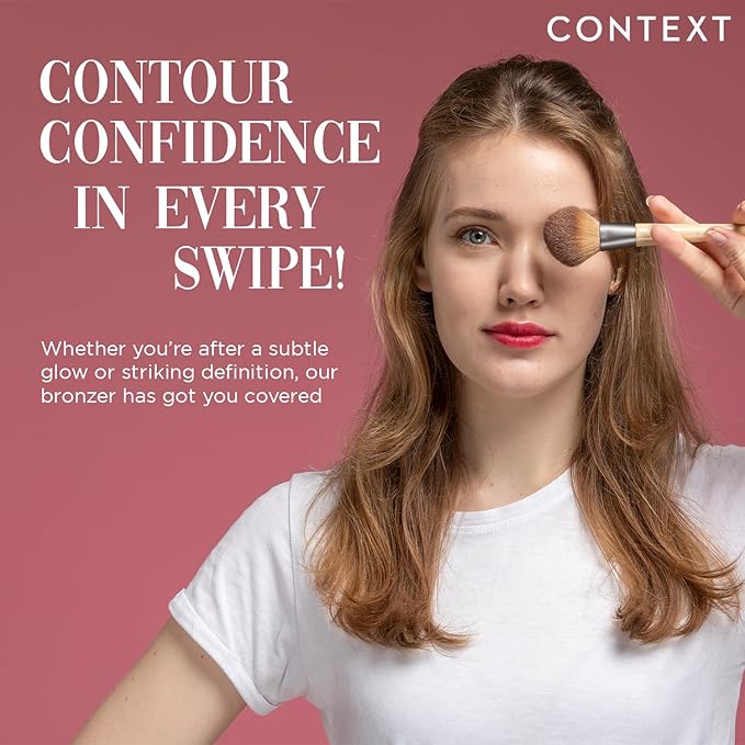 Context Skin Matte Bronzer Powder | Vegan & Cruelty-Free Powder Bronzer for Face | Sun-Kissed Makeup Finish | Long-Lasting, Buildable Coverage Skin Tones | We Own the Night