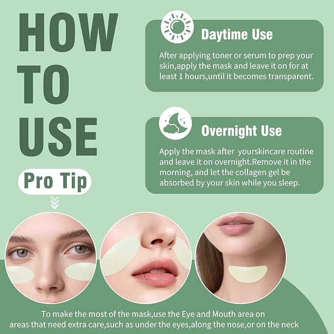 ISTON Overnight Hydrogel Face Mask for All Skin