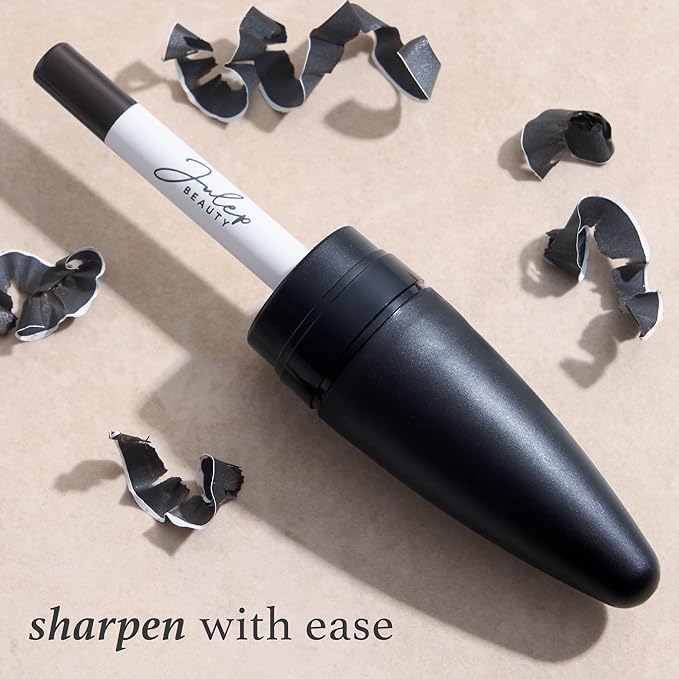 Julep Twice As Nice Eyeshadow Stick and Eyeliner Duo | Includes Eyeshadow 101 Creme-to-Powder Waterproof Shadow Stick, Sapphire Shimmer and All-Day Gel Eyeliner Pencil, Blackest Black