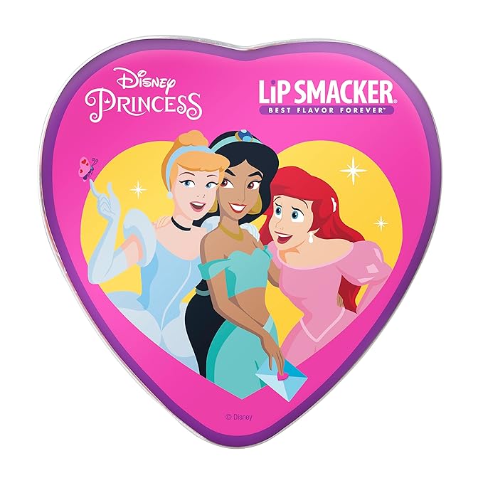 Lip Smacker Valentine's Day Collection Disney Princess Lip Balm Tin