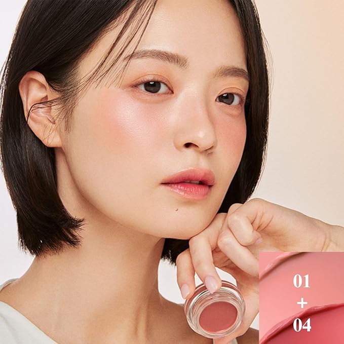 EGLIPS Lip & Cheek Glow Balm - Multi-Use Tinted Melting Balm Blush for Lips & Cheeks Builable and Blendable Texture (07 WISHED, 0.18 oz)