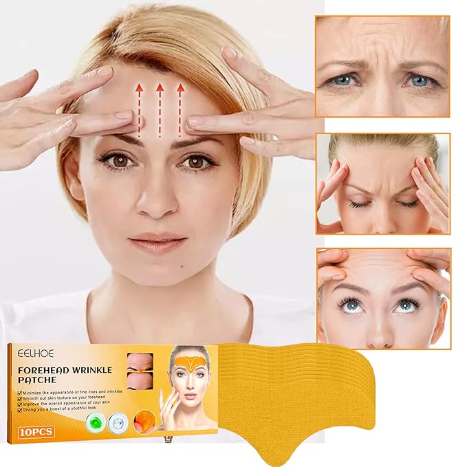 Forehead Wrinkle Patches Anti-wrinkle Pad Forehead Skin Lifting Firming Tightening Care Strips Removing Fine Lines Moisturizing