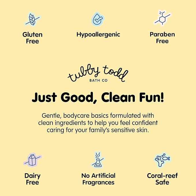 TUBBY TODD Mineral Sunscreen SPF 50 - Broad Spectrum Sunscreen Lotion for Kids - Water-Resistant for 80 Minutes - Safe for Sensitive Skin - Non-Greasy Feel - 2 Pack, 4 Fl Oz