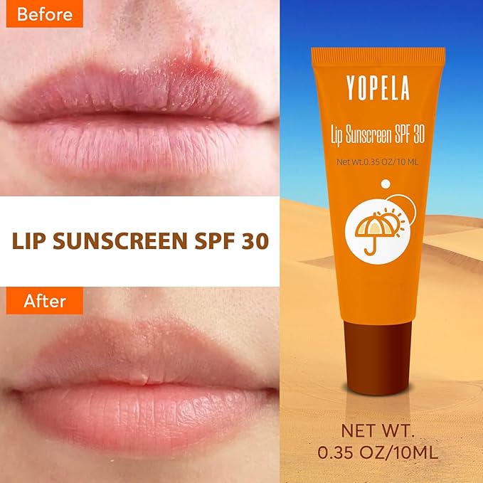 Lip Sunscreen Moisturizing and Repair Package SPF 30 - Summer Long Lasting Moisturized, Smooth and Repaired Lips - 3 Flavors (Pack of 9: 3 moisturizing+ 3 repairing+ 3 SPF) Mother's Day Gifts