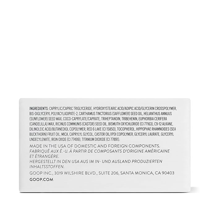 goop Beauty Cream Blush | Sheer Pop of Color for Lips & Cheeks | Vitamin C, Vitamin E & Safflower Oil | Natural Makeup for Glowing Skin | Paraben & Silicone Free | 0.5 oz | Venus - Translucent Fuchsia