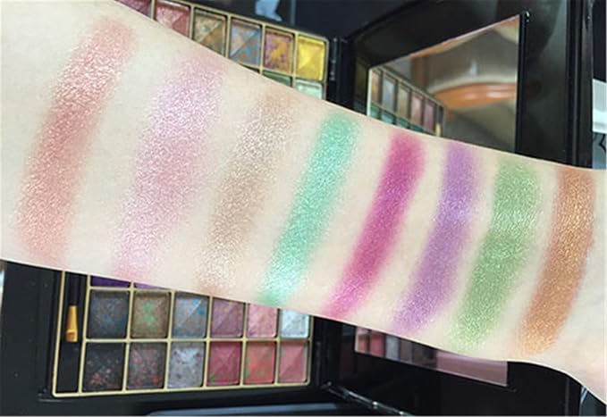 Pro 120 Colors Shimmer and Matte Eyeshadow Makeup Palette Cosmetic Contouring Kit #1 - Ideal for Professional and Daily Use