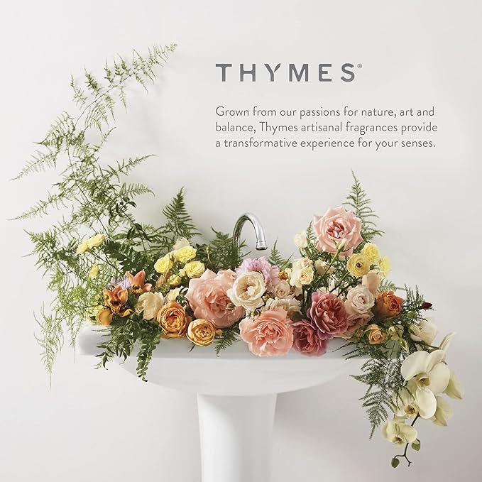 Thymes Perfumed Travel Set and Beauty Bag - Contains Body Wash, Body Lotion & Hand Cream - Goldleaf Gardenia