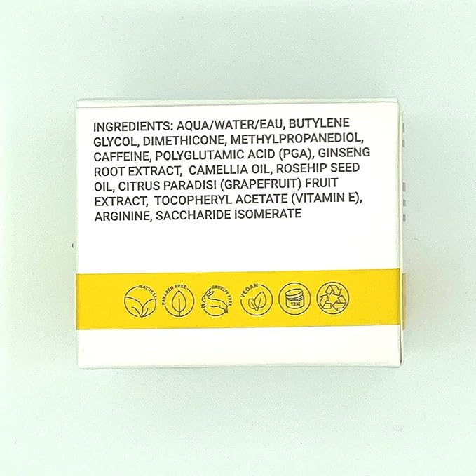 Doppeltree Caffeine Under Eye Cream Anti Aging Men and Women, for Wrinkles, Puffy Eyes and Dark Circles - Brightening & Firming, Minimize Bags, Puffiness and Fine Lines