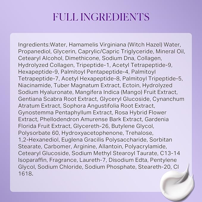 depology Tightening and Lifting Neck Wrinkle Patches with Cream, PDRN Deep Collagen Neck Mask, Firming Patch with PDRN、Collagen and Niacinamide Cream