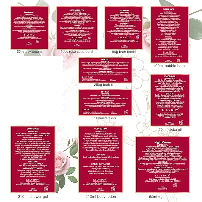 Mothers Day Gifts for Mom 25Pcs Luxury Spa Gift Basket for Women with Necklace, Shower Gel | Relaxing Bath & Body Care Kit Valentine's Christmas Gifts for Her Perfect for Anniversary or Bridal Shower