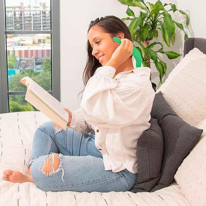 Ice Roller for Face & Eye Puffiness Relief 2 in 1 Set - Therapeutic Facial Massager for Beauty - Cooling Face Rollers for Women - Tone & Tighten Your Damaged Skin - Reduce Wrinkles