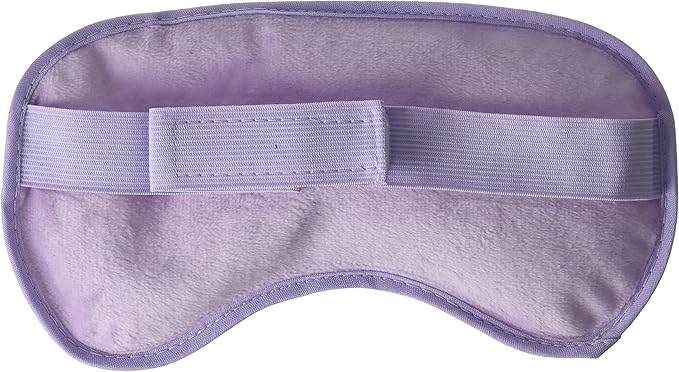 Cooling Eye Mask Reusable Gel Eye Mask for Puffy Eyes,Ice Eye Mask Cold Eye Mask Frozen with Plush Backing for Headache,Migrain,Stress Relief-Color Pastel Purple