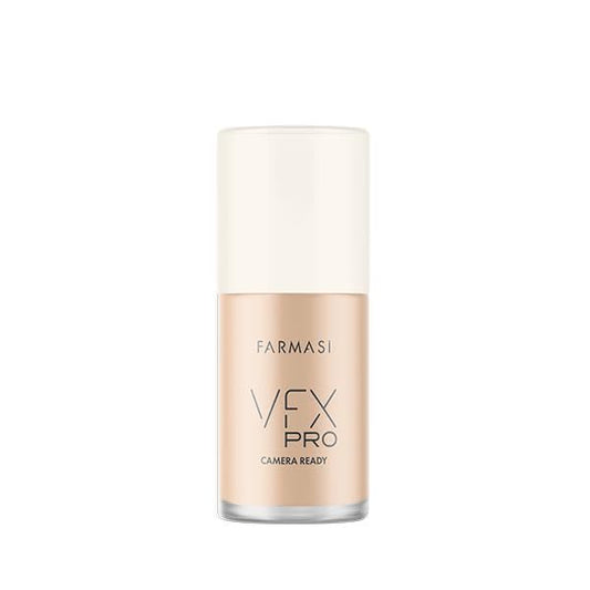 FARMASi Vfx Pro Foundation, Full Coverage Liquid Cream, Lightweight Long Lasting Coverage, Breathable Skin Moisturizer with Color True Matte Blending, Face Makeup, 1 fl. oz / 30 ml - Cool Light 05