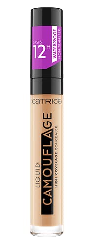 Catrice | Liquid Camouflage High Coverage Concealer | Ultra Long Lasting Concealer | Oil & Paraben Free | Cruelty Free (048 | Desert Beige)