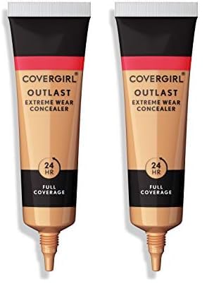 COVERGIRL Outlast Extreme Wear Concealer, Soft Honey 855 (Pack of 2)