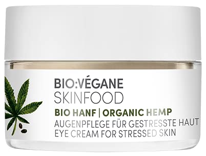 SKINFOOD Organic Hemp Eye Cream For Stressed Skin 0.5 oz (15 ml)