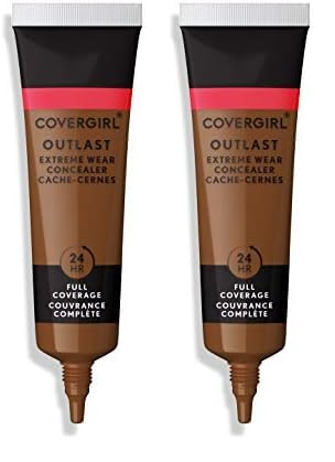 COVERGIRL Outlast Extreme Wear Concealer, Cappuccino 880 (Pack of 2)