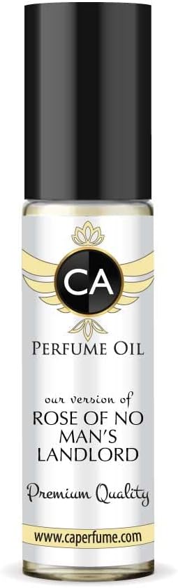CA Perfume Club Impression of Byrd Rose Of No Man's Landlord For Women & Men Replica Fragrance Body Oil Dupes Alcohol-Free Essential Aromatherapy Sample Travel Size Long Lasting Roll-On 0.3 Fl Oz/10ml