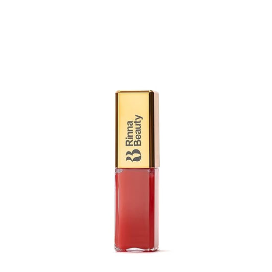 Rinna Beauty Larger Than Life Lip Plumping Oil - Power - Moisturizes & Hydrates Lips - Natural Plumping Over Time - Vegan, Cruelty-Free, & Paraben-Free 0.3 Fl Oz