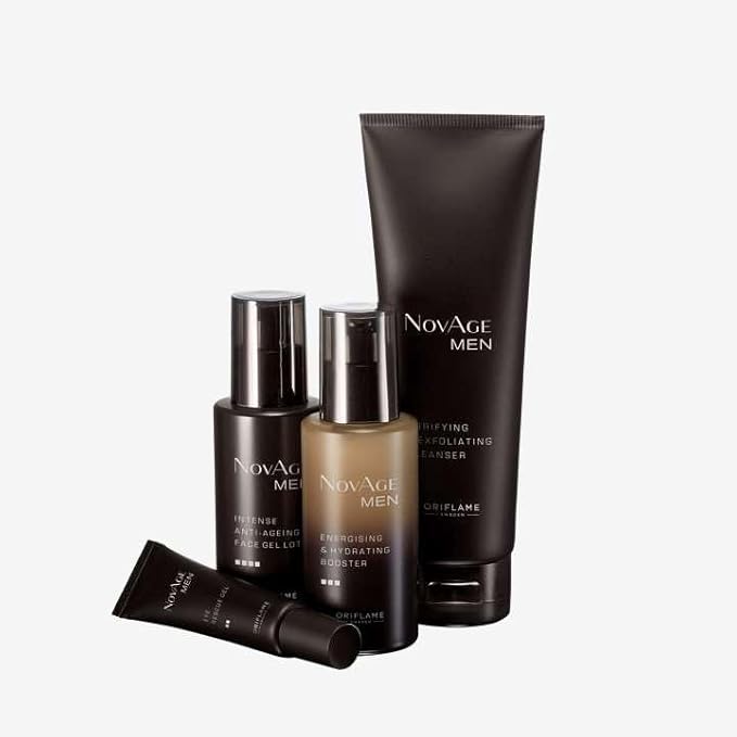Nov Age Men Anti-Aging Skin Care Set for Ultimate Skin Full Of Set Skin Treatment by Sweden NOVAGE