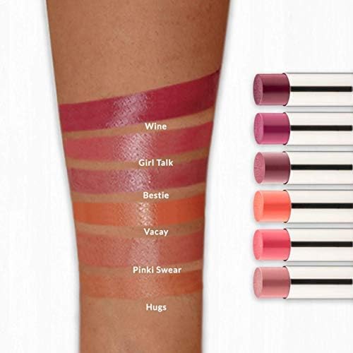 Vasanti Best Balm Forever (BBF) Tinted Lipbalm - Loaded with nourishing natural oils and butters for ultra hydration and long lasting comfort. (Pinki Swear - Warm Pink)