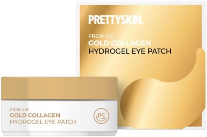 PS.PRETTYSKIN Gold Collagen Hydrogel Eye Patch 60-Sheets