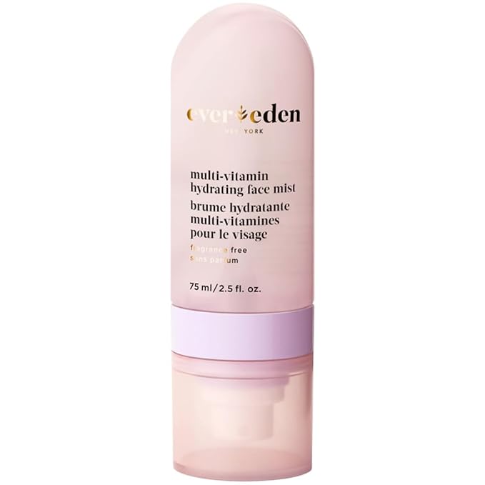 Evereden Kids Multi-Vitamin Hydrating Face Mist | Nourishing Face Spray, Preppy Skincare Essential for Ages 6+ | Clean Formula Safe for Sensitive Skin | Multi-Vitamin Complex, Peach & Mango Juice