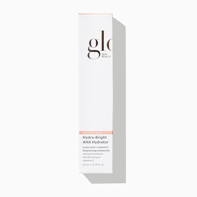 Glo Skin Beauty Hydra-Bright AHA Hydrator, Travel Size - Lightweight, Illuminating Treatment Moisturizer Targets a Brighter, Smoother Complexion (0.75 Fl Oz)