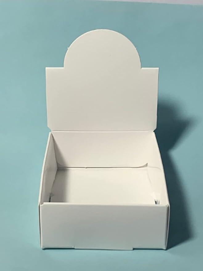 White Arched Lip Balm Tube Display Boxes (10)