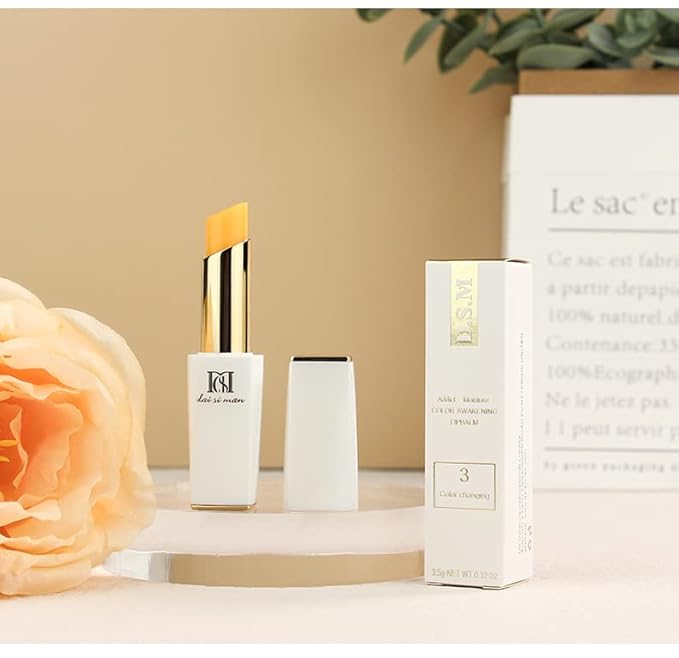 Lip Balm Hydrating Lip Conditioner Soothing Moisturize Lip Care Lip Butter 0.12 OZ Orange