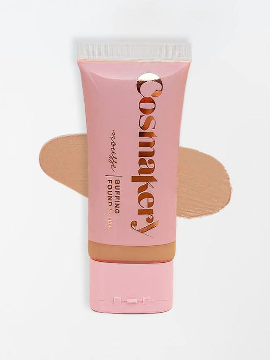 Foundation for Light to Full Coverage - Mousse Liquid Makeup Foundation for Uneven Skin Tone - Diverse Skin Types Mature, Dry, Oily - Oil-free, Cruelty-free (Medium Tan)