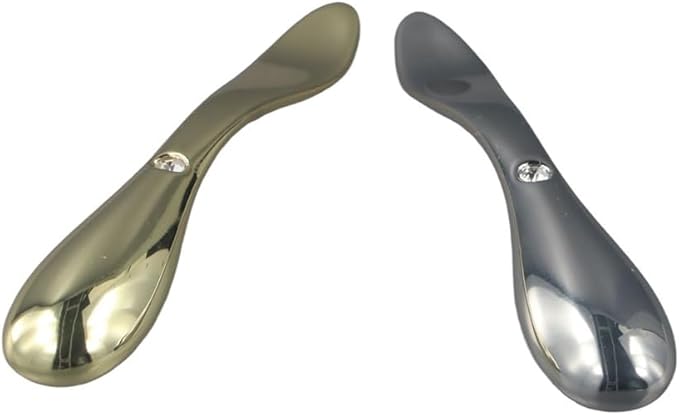 4PCS Eye Cream Applicator,Mini Eye Beauty Apparatus Rolling Massage Stick Cream Mixing Spatula Eye Massager