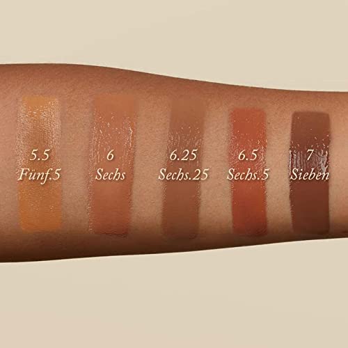 Monika Blunder Beauty - Blunder Cover Foundation, Concealer - Shade: 7 - Sieben - Deep Neutral Undertones - Clean Beauty, All-In-One, Cruelty-Free, Fragrance-Free, Vegan - 0.62 oz