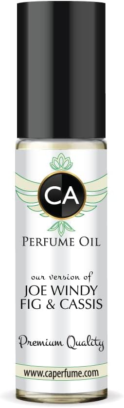 CA Perfume Club Impression of J Mlon Wild Fig & Cassis For Women & Men Replica Fragrance Body Oil Dupes Alcohol-Free Essential Aromatherapy Sample Travel Size Long Lasting Attar Roll-On 0.3 Fl Oz/10ml