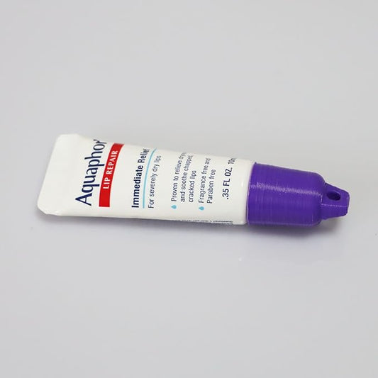PIAOLGYI Cover for Aquaphor Lip Repair,Compatible with Aquaphor Lip Balm 0.35 FL OZ,Purple(ONLY Cover)