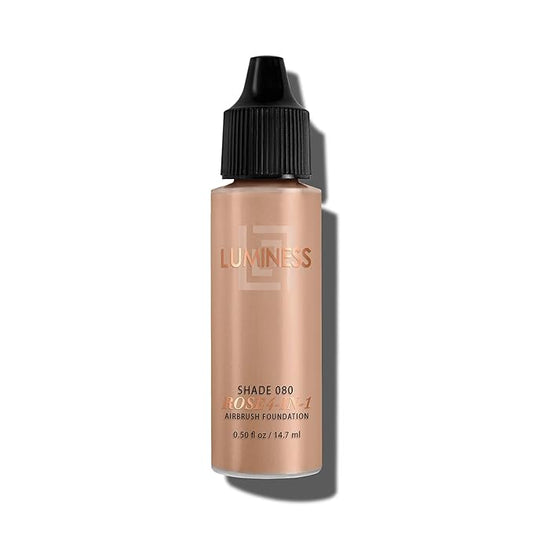 LUMINESS Rose 4-in-1 Airbrush Foundation - Shade 070, Warm, 0.50 Oz