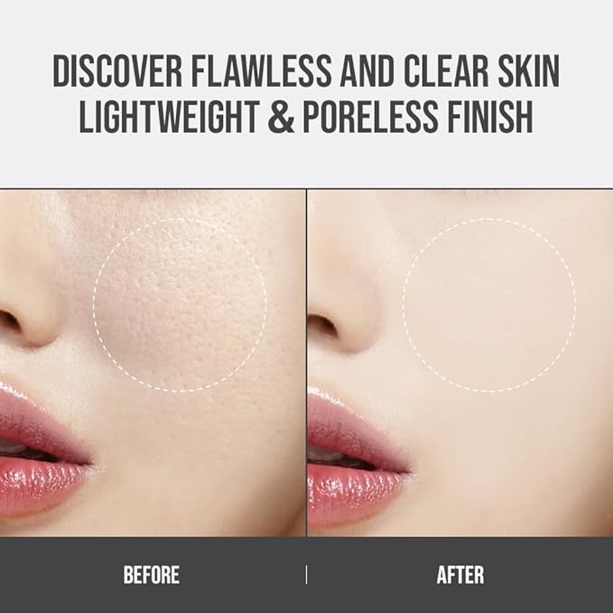 Translucent Set Finishing Powder - Sebum Control Face Loose Powder, Matte & Silky Finish, Lightweight, Long-lasting, Korean Makeup, 0.24 Oz. (01 White, 0.24 Oz.)