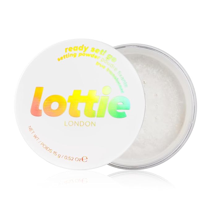 Ready Set! Go in True Translucent, Lightweight Pressed Setting Powder, Infused with Hyaluronic Acid, Long-wear & Soft-Focus Matte Finish